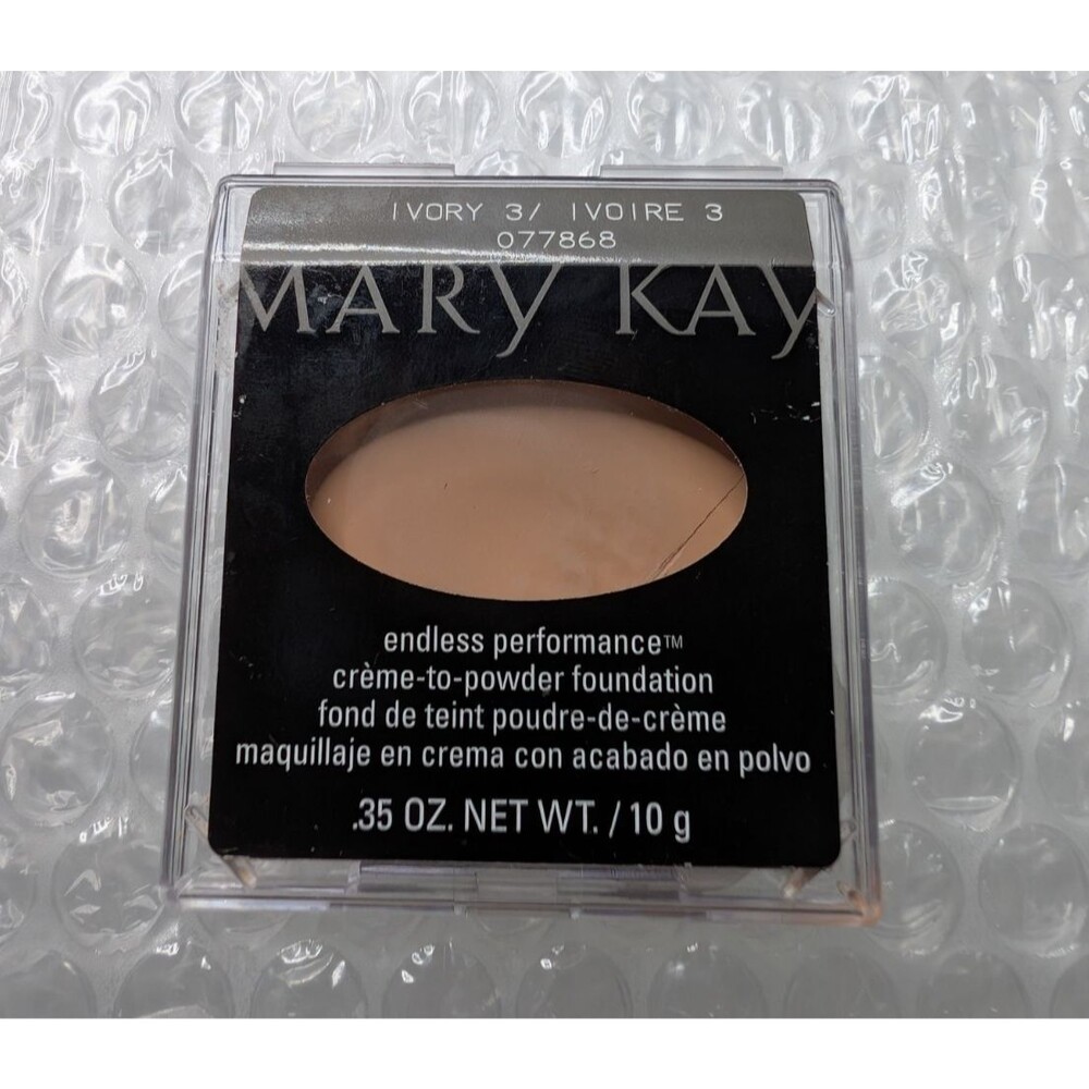 Mary Kay IVORY 3 Endless Performance Creme to Powder Foundation 077868
